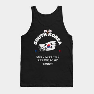 Korean Pride, Long live the Republic of Korea Tank Top